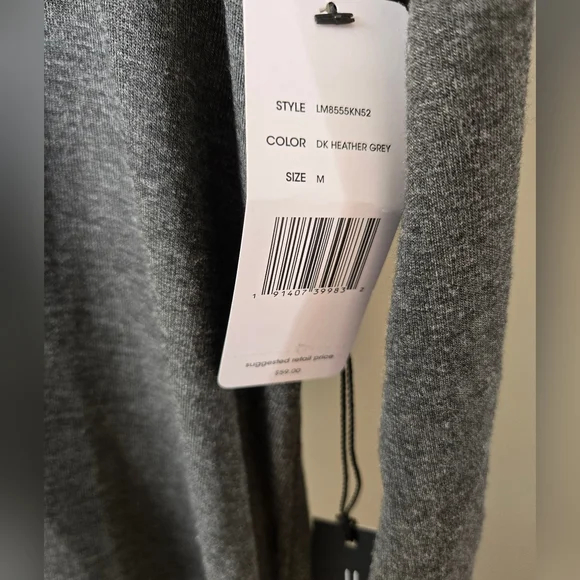 Liverpool Los Angeles Top sz Medium Gray - Picture 11 of 11